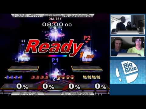 EGM Annual Big Blue: SSBM Doubles - Loki & Mew2Queen vs Edgeluca & Anystic
