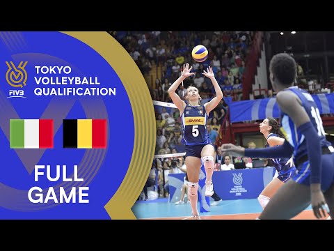 ITA🇮🇹 vs. BEL🇧🇪 - Women’s OQT 2019 - Full Match