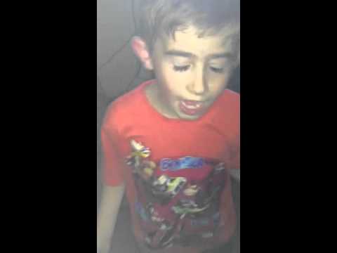 Nick and Reuben performing The Lazy Song