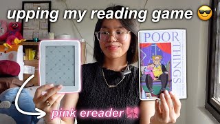 meet the NOOK GLOWLIGHT 🎀 (aka my secret to reading more books in 2024)