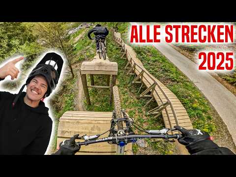 GREENHILL BIKEPARK 2025: All routes!