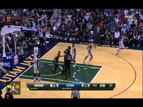 LeBron James full Highlights vs.Utah Jazz 2/3/2012 - 35 points, 10 rebounds, 6 assists