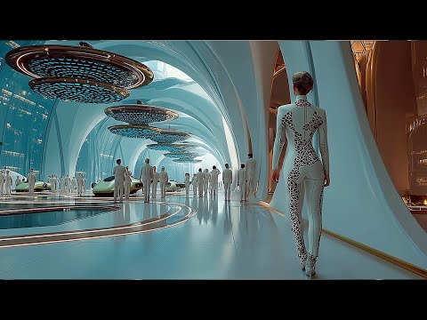 The White & Gold Utopia: Futuristic Megacities, Labs & Skybridges | 17-Min No-Loop Cinematic Tour