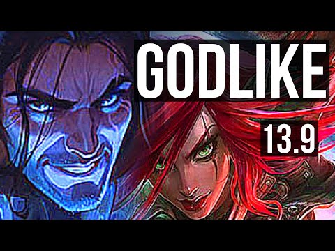 SYLAS vs KATARINA (MID) | 700+ games, Godlike | KR Master | 13.9