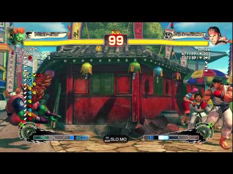 gotokaffy [Blanka] vs. ke_law [Ryu] | SSF4 AE