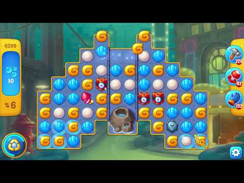 Fishdom 6209 Level - 15 moves - NO BooSTERS