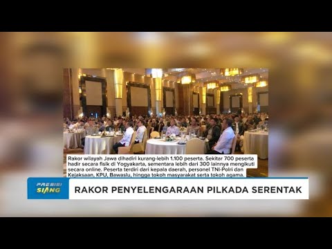 RAKOR KESIAPAN PENYELENGGARAAN PILKADA SERENTAK 2024