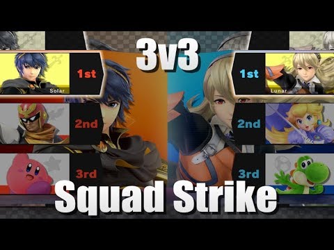 We Play Super Smash Bros Ultimate - 3v3 Squad Strike