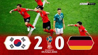 South Korea 2 x 0 Germany ● 2018 World Cup Extended Goals & Highlights HD