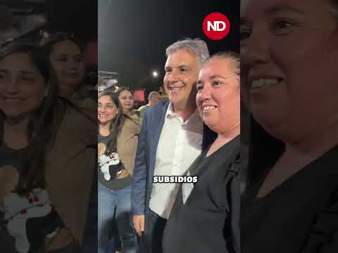 Llaryora visitó Noetinger: educación, industria y nuevos anuncios