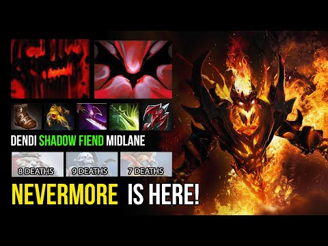 Dendi - Shadow Fiend - Midlane - Nevermore is here
