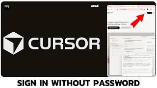 How to Sign In to Cursor.com Without Password (2026)?