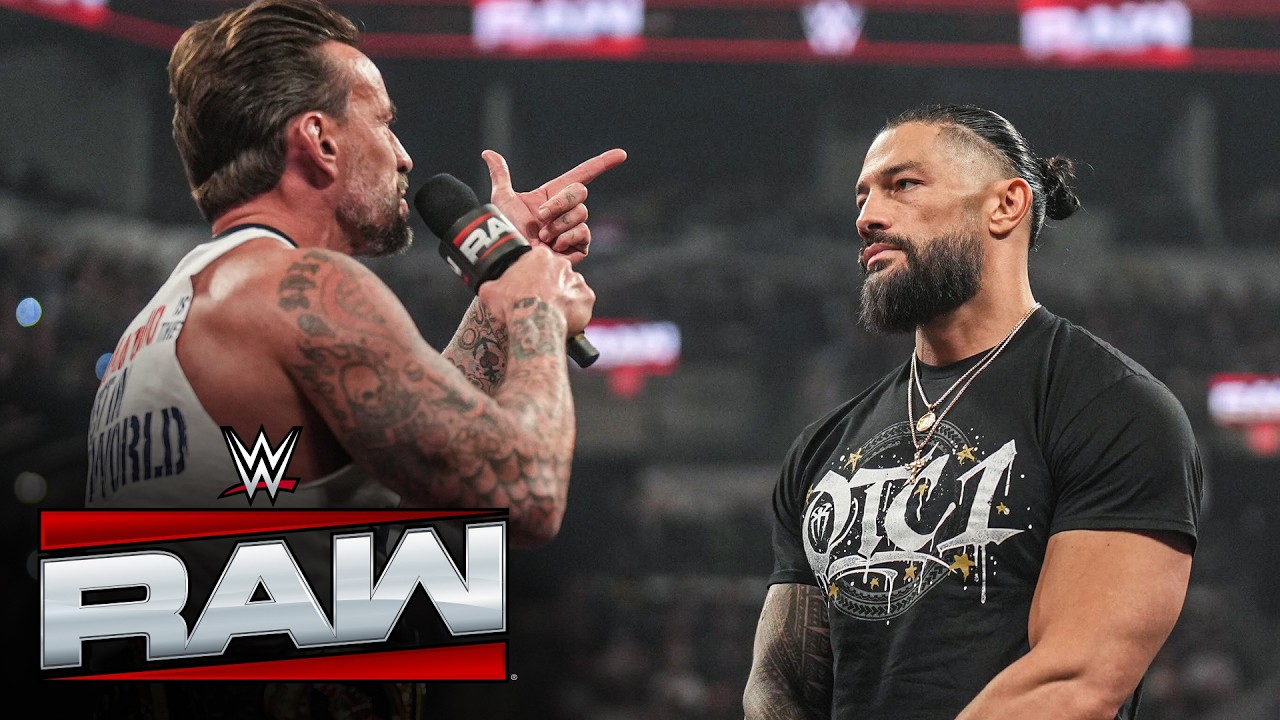 CM Punk lays out Roman Reigns during shocking confrontation: Raw highlights, March 16, 2026