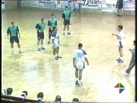 LIGA ASOBAL 1997 CHAPELA 25 UNIVERSIDAD NARANCO 24