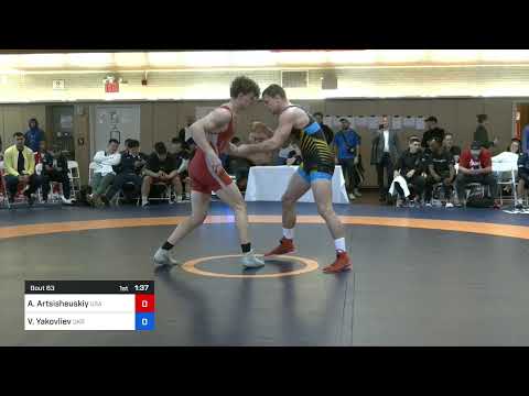 Adrian Artsisheuskiy vs Volodymyr Yakovliev: 2024 GR Bill Farrell Memorial: 82 KG Semifinal
