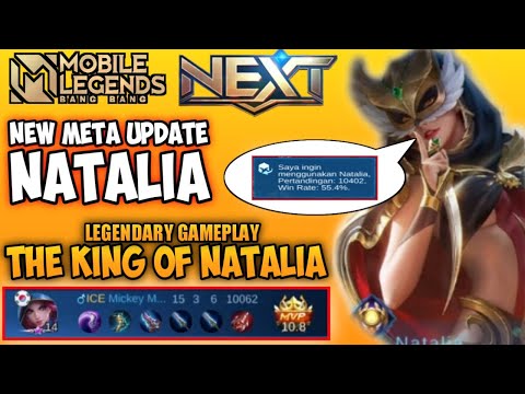 TOP 1 NATALIA GAMEPLAY EPISODE 39 - TOP 1 GLOBAL NATALIA BUILD - MOBILE LEGENDS