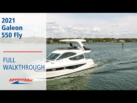 Galeon 550 Fly video