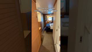 Our Oceanview room on the Disney Wonder! #disneycruise #disneywonder #alaskancruise #alaska #dcl