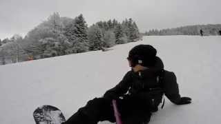 preview picture of video 'Metabief, débuts du snow'
