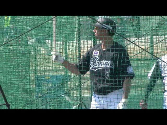 【マリーンズ春季キャンプ】FAで加入のマリーンズ・福田秀が攻守で躍動 2020/2/2