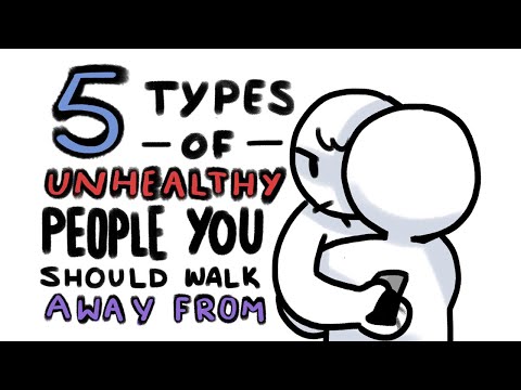 5個要遠離的有毒人物 (5 Toxic People To Walk Away From)