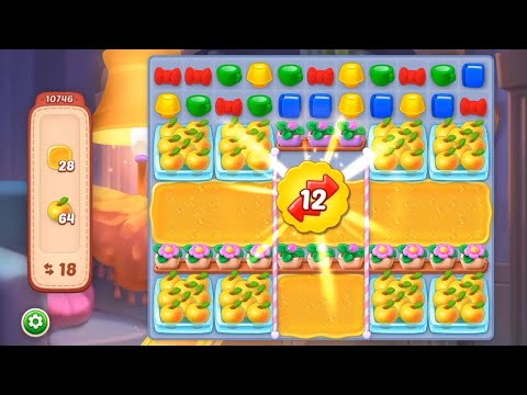 homescapes level 10746 | homescapes normal level #homescapes #playrix