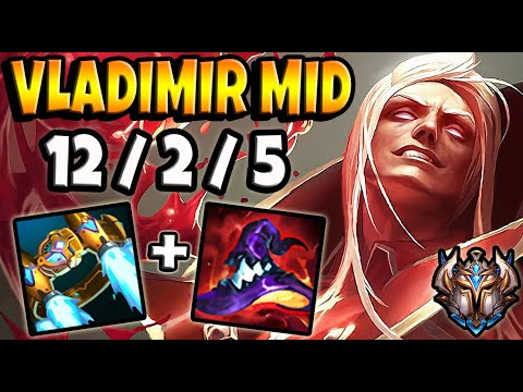 VLADIMIR MID vs AKALI [ HLE Chovy ] Patch 11.8 Ranked Korea ✅
