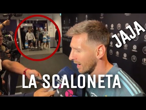 Messi Hablando Tranquilo Y Viene La SCALONETA