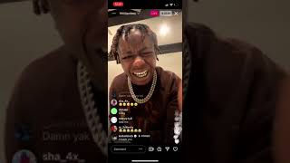 1804 JackBoy Final Response To Kodak Black On Ig Live With Him Watching👀👀💤On His Birthday🗣💯