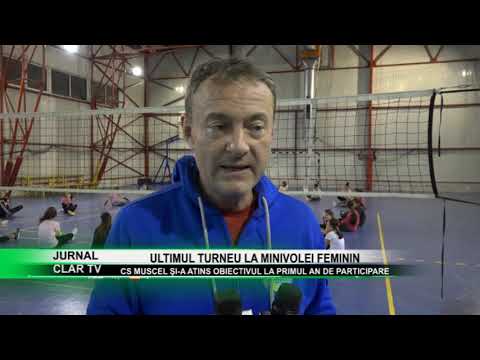 stire 21 02 2020 Ultimul turneu la minivolei feminin
