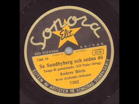 Anders Börje Sven Arefeldts orkester - Se Sundbyberg och sedan dö