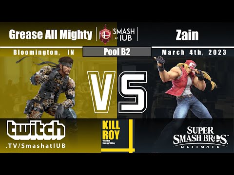 Kill Roy Volume 6 Pool B2: Grease All Mighty (Snake) vs Zain (Terry)