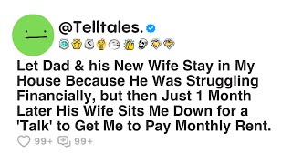 Let Dad & his New Wife Stay in My House Because He Was Struggling Financially, but then Just...