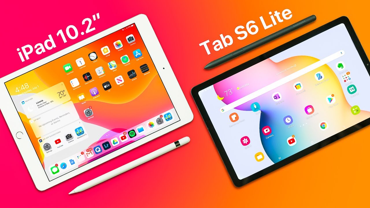 iPad 7th gen vs Samsung Galaxy Tab S6 Lite - BATTLE of the Budget!