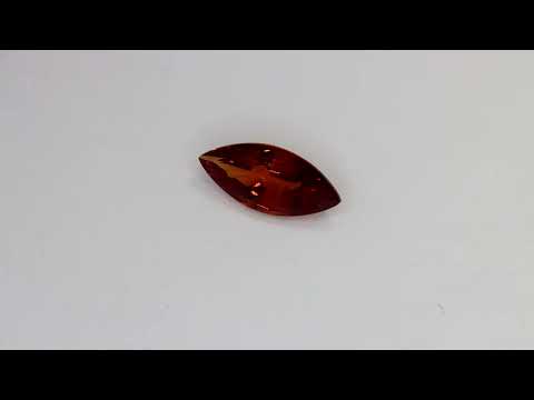 Mandarin Garnet, marquise cut, 2.50 ct Video
