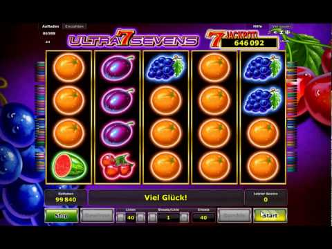 Ultra Sevens kostenlos spielen - Novoline / Novomatic