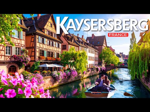 It's Hard to Believe This Fairytale Village is in France | Kaysersberg 🇫🇷 4k