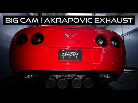FIRST START UP ON MY CAMMED Z06 | TITANIUM AKRAPOVIC EXHAUST!