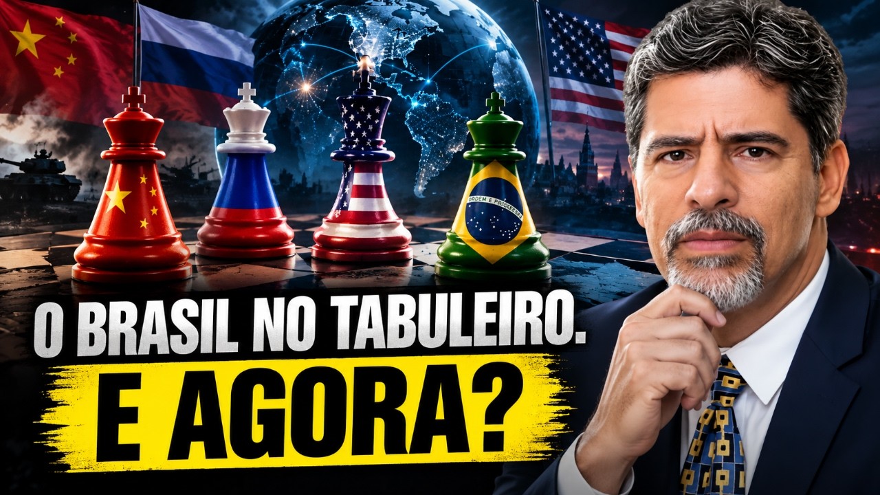XEQUE-MATE: Brasil, EUA, Rússia e China Podem Redesenhar o Cenário Global | Prof. Luiz Antônio