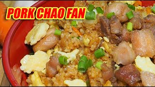 YUMMY PORK CHAO FAN! EASY TO COOK AND YOU NEED ONLY SIMPLE INGREDIENTS!