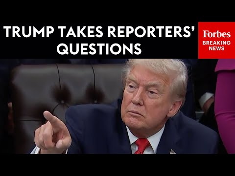 Video | BREAKING NEWS: Trump Takes Reporters' Questions As Epstein Photos Released, ACA Battle Rages On