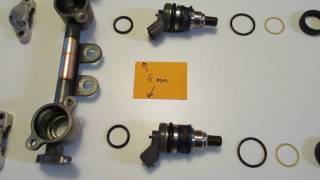 Subaru SIDE-FEED Fuel Injectors | Assembly Order