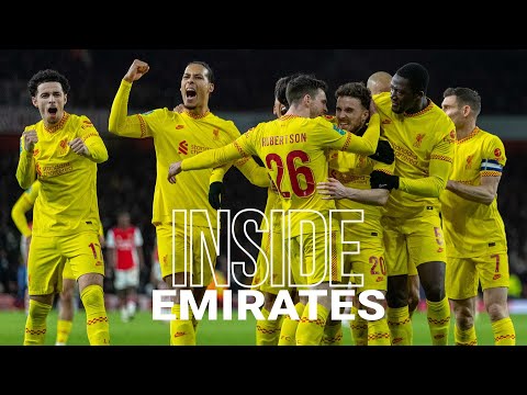 Inside Emirates: Arsenal 0-2 Liverpool | Another amazing Reds away end