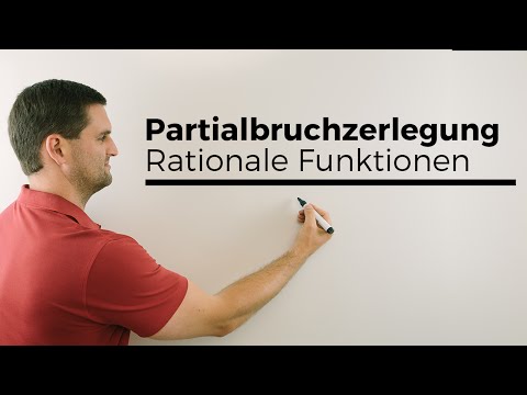 Partialbruchzerlegung, Rationale Funktionen, Beispiel, Analysis | Mathe by Daniel Jung