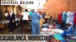 MOROCCO: Walking In Bustling Casablanca Market