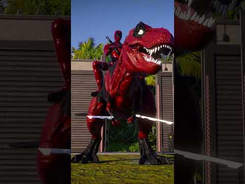 Tyrannosaurus Rex Deadpool #shorts