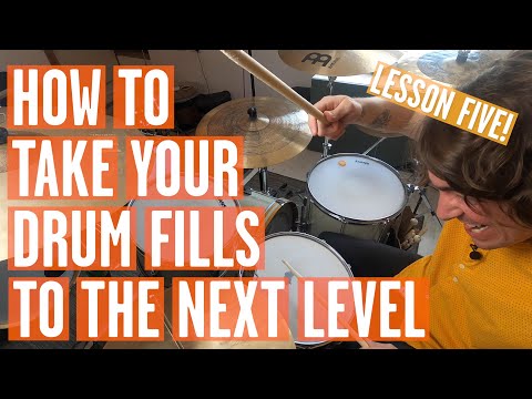 Try this trick to make YOUR drum fills sound more advanced! The '4's and 3's' Concept - Lesson 5!