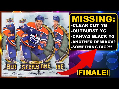 DRAMATIC CASE FINALE! - 2025-26 Upper Deck Series 1 Hockey Hobby Case Break Part 4