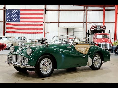 1961 Triumph TR 3 Convertible Green