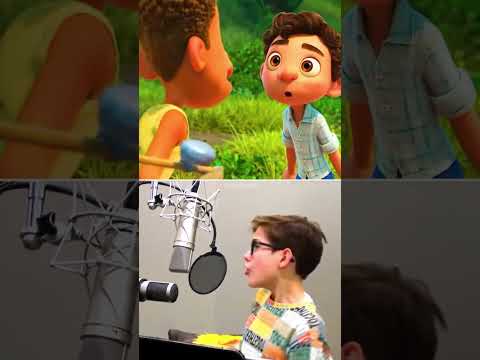 Behind the Voices of Luca (2021) 🎙️✨ #behindthescenes #shorts
